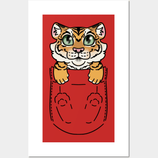 Pocket Tiger Posters and Art